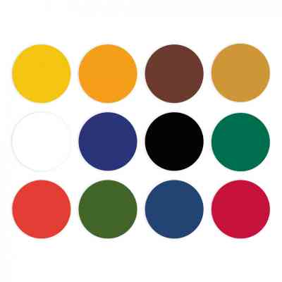 Гуашевые краски Yes Orange Line 12 кольорів по 20 мл (230432) Винница