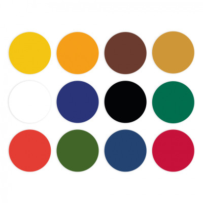 Гуашевые краски Yes Orange Line 12 кольорів по 20 мл (230432) Винница - изображение 5