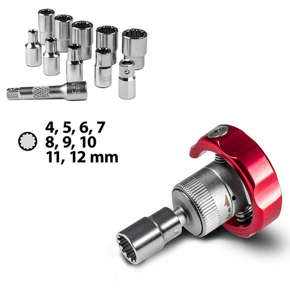 Отвертка с набором бит Trotec 40 pieces Bit and Socket Wrench Set (6200001005) Винница - изображение 10