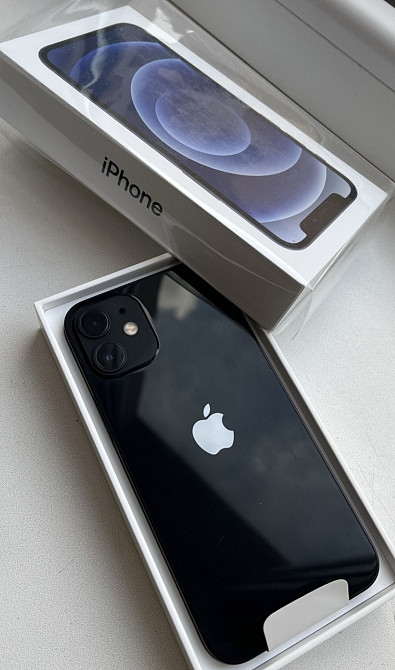 IPhone 12 mini 64Gb чорний новий не refurbished. Харків - фото 1
