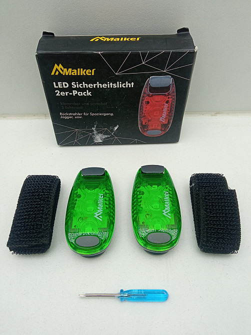 Світлодіодний сигнал, проблисковий маячок безпеки Malker Луцьк - фото 1