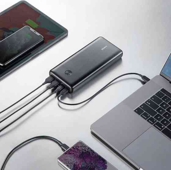 Повербанк Anker PowerCore III Elite 87w A1291 + Зарядний пристрій 65w. Харків