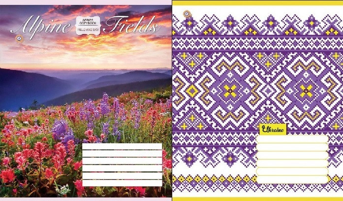 Зошит "Зошит України" 96арк. лінія в асортименті, шт Київ - фото 1