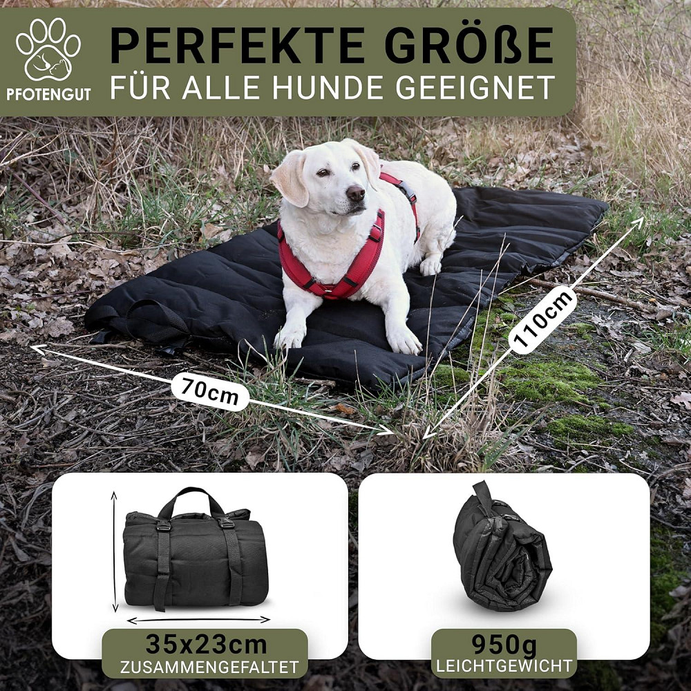 Туристичний килимок-ковдра для собак PFOTENGUT 70 х 110 см Луцьк - фото 2