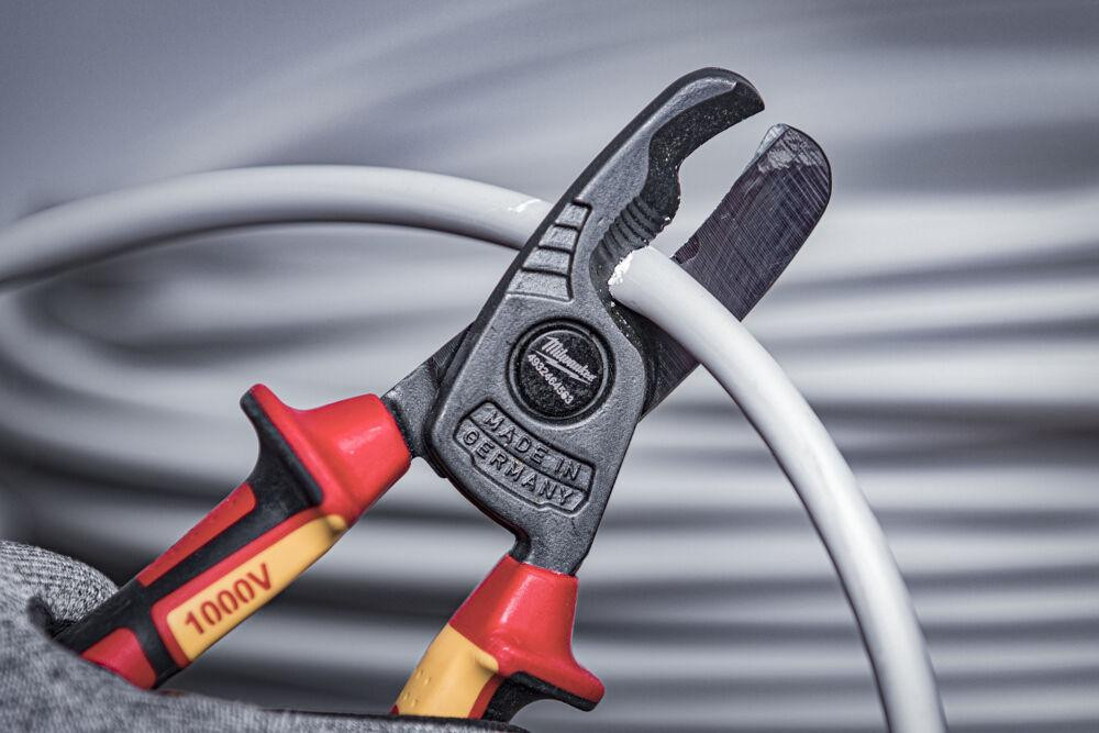 Кабелеріз VDE діелектричний MILWAUKEE, 210мм Одеса - фото 3