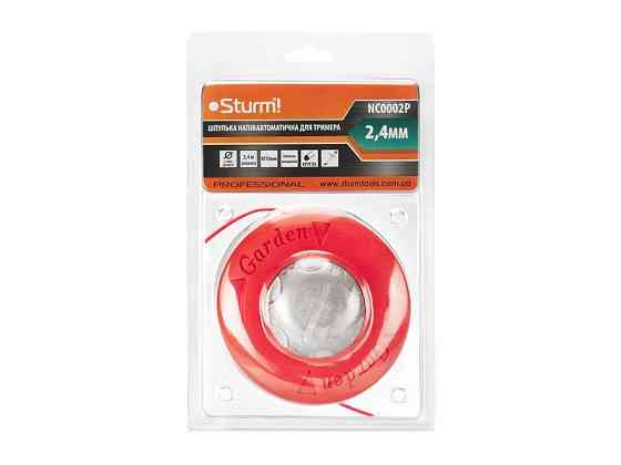 Шпулька для триммера с алюмин.кнопкой, Sturm NC0002P (читать описание) Ровно