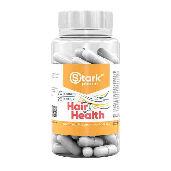 Комплекс витамин Stark Pharm Витамины для волос Hair Health 90 капс Киев