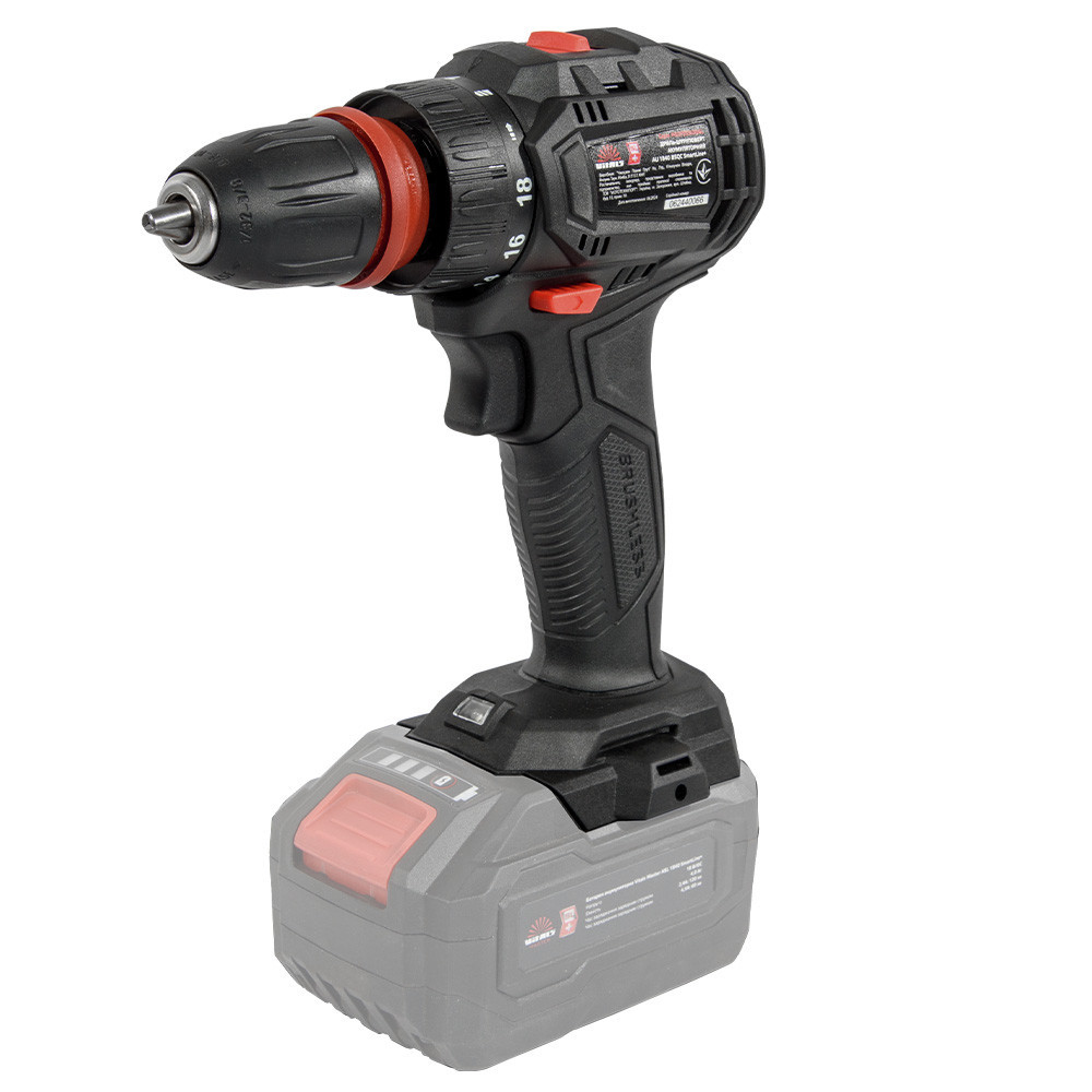 Дриль-шурупокрут акумуляторний Vitals Professional AU 1840 BSQC SmartLine+ Харків - фото 1