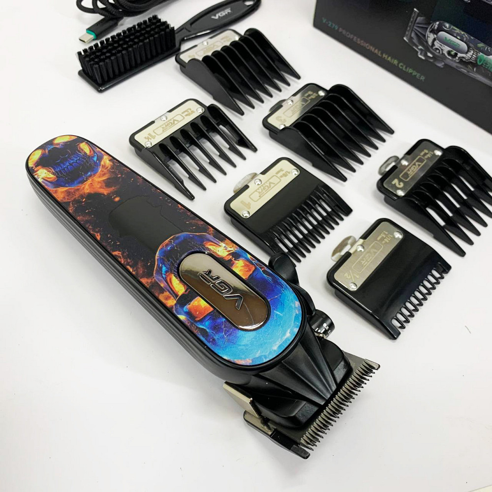 Універсальний тример для чоловіків VGR V-279 RED, Машинка для стрижки волосся електрична NQ-18 Львів - фото 1