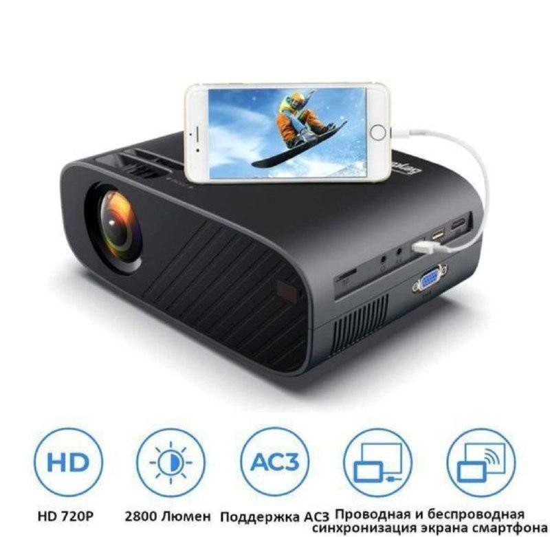 HD LED проектор Everycom M7 Plus Sync Version Новые Киев - изображение 1