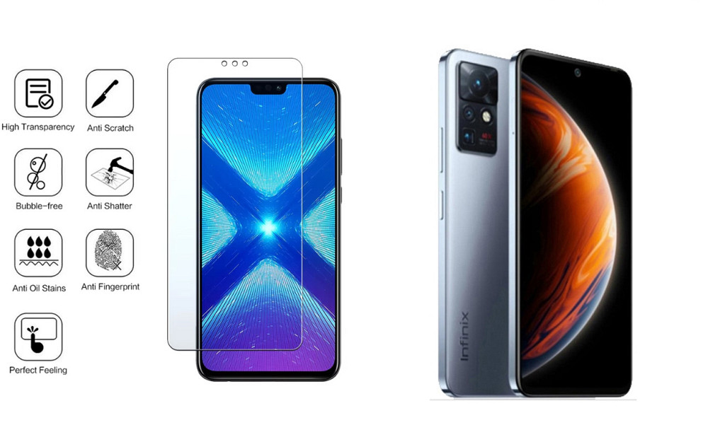 Защитное стекло NeoGlass для Infinix Zero X Pro – ультрапрозрачное и устойчивое Киев - изображение 4