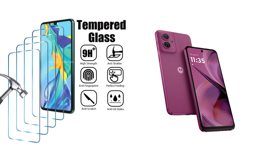 Захисне скло ArmorGlass для Motorola Moto G55 – стійке до подряпин та ударів Київ - фото 1