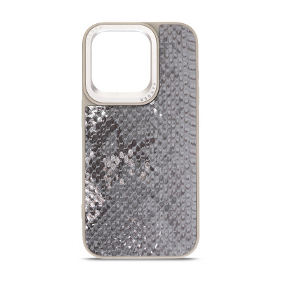 Чехол для мобильного телефона Harder Snake Pattern Apple iPhone 14 Pro Grey Silver (ARM76810) Винница - изображение 1
