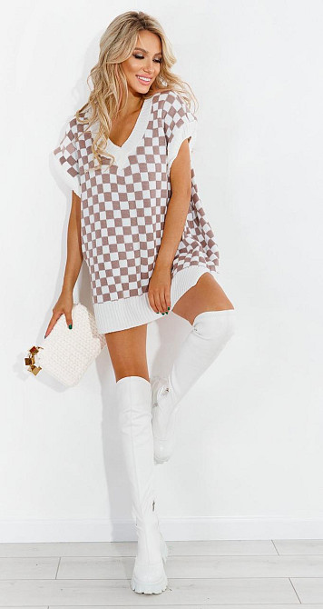 Вязанная жилетка (42-46) Киев - изображение 3