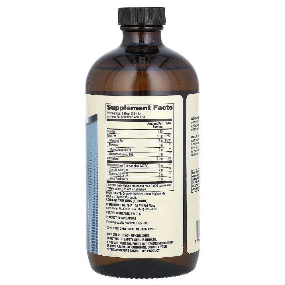 Олія MCT Dr. Mercola  MCT Oil 473 мл Київ - фото 2