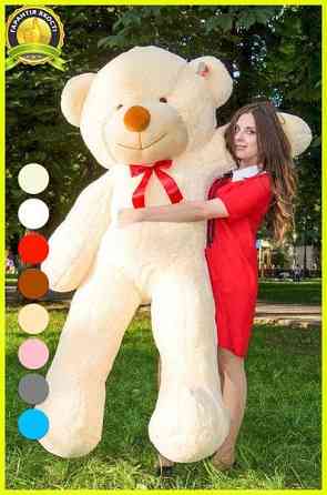 Плюшевий Ведмедик 2 метри. Великий Плюшевий Ведмідь. Велика М'яка іграшка Плюшевий Ведмедик 200 см Тернопіль