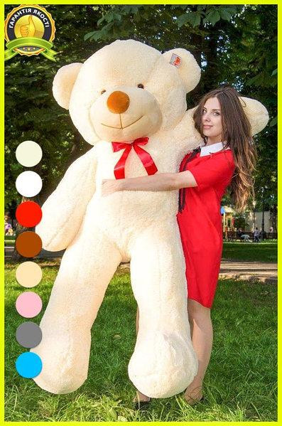 Плюшевий Ведмедик 2 метри. Великий Плюшевий Ведмідь. Велика М'яка іграшка Плюшевий Ведмедик 200 см Тернопіль - фото 4