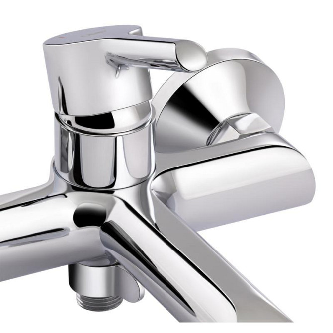Змішувач для ванни з душовим гарнітуром Qtap Grand QTGRACRM006 Chrome Харків - фото 4