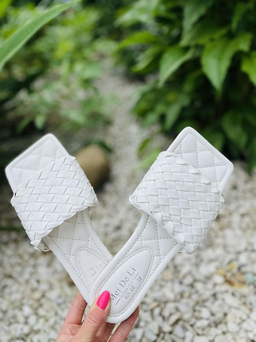 Meideli Шльопанці жіночі MEIDELI 231-22 білі (літо, еко-шкіра) (5086) 36-41 41 Коломия - фото 1