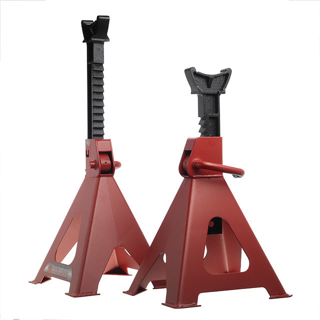 Підставки під машину INTERTOOL 6т 390-608мм уп.2шт з фіксатором висоти Львів - фото 4
