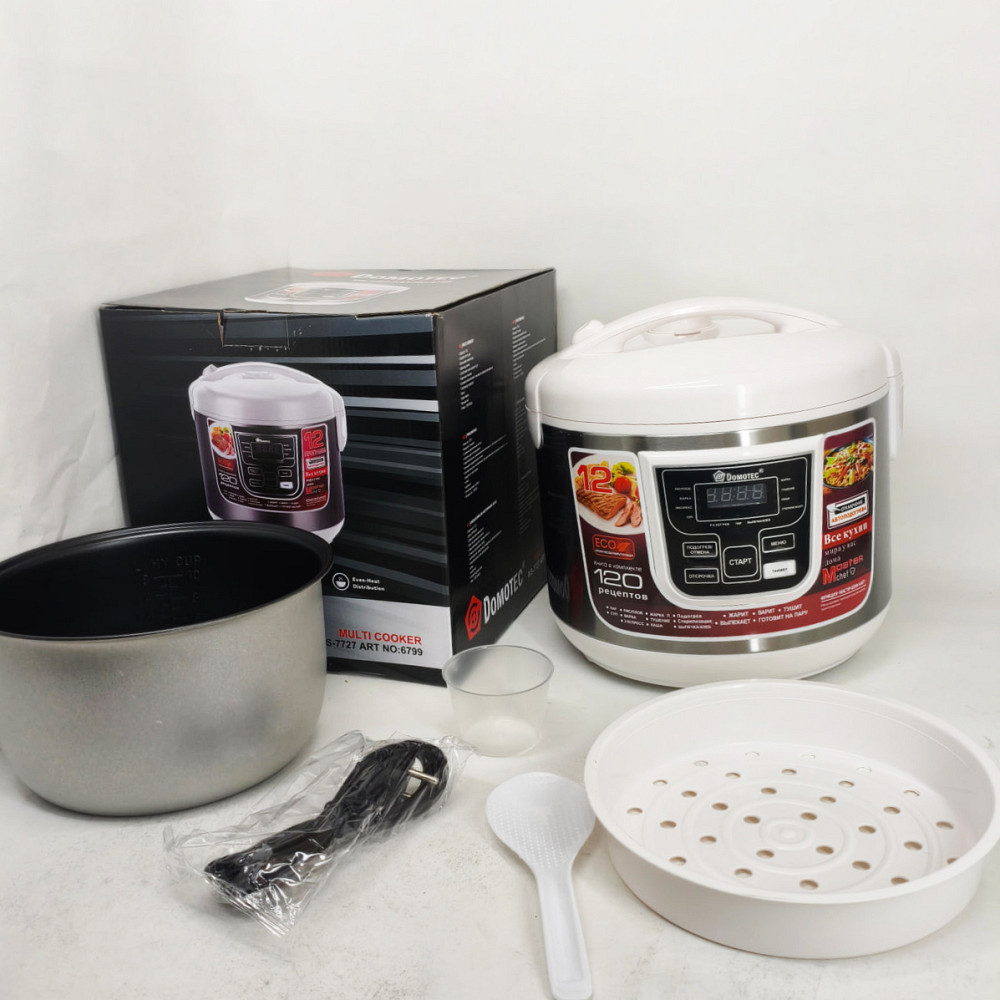 Мультиварка 5 літрів, Мультиварка пароварка якісна Побутова пароварка LD-10 Львів - фото 8