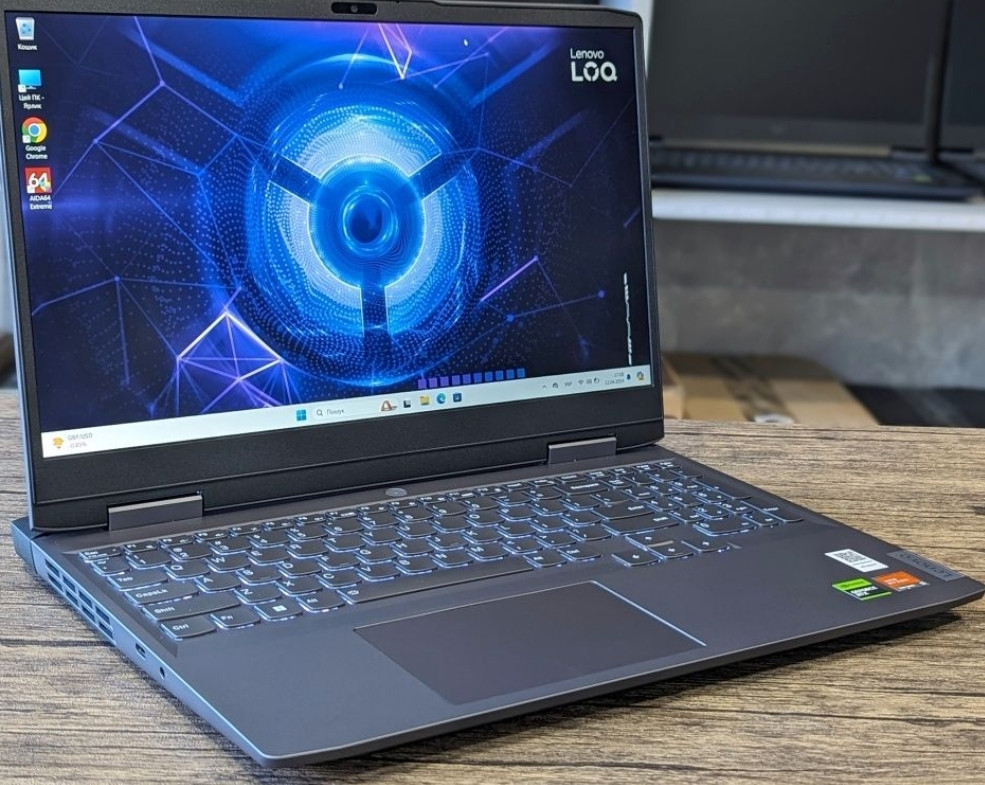 Новый Ноутбук: Lenovo LOQ /144Hz./Ryzen 5-7640HS/ 16Gb.DDR5/512SSD/ RTX4050 Киев - изображение 1