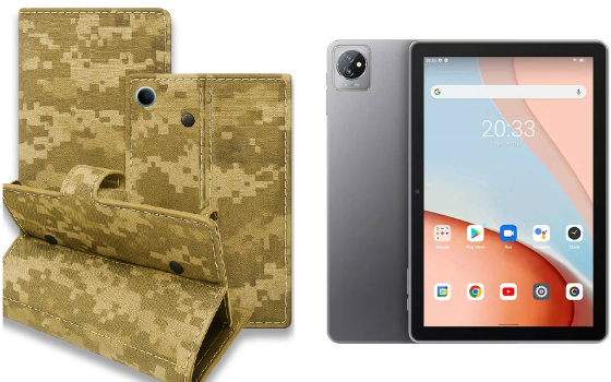 Книга-трансформер для планшета Blackview Tab 80, цвет Black Pixel Киев