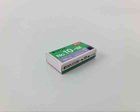 Скобы для канцелярского степлера №10(1000шт) STAPLES MAXX (1 кор) Харьков