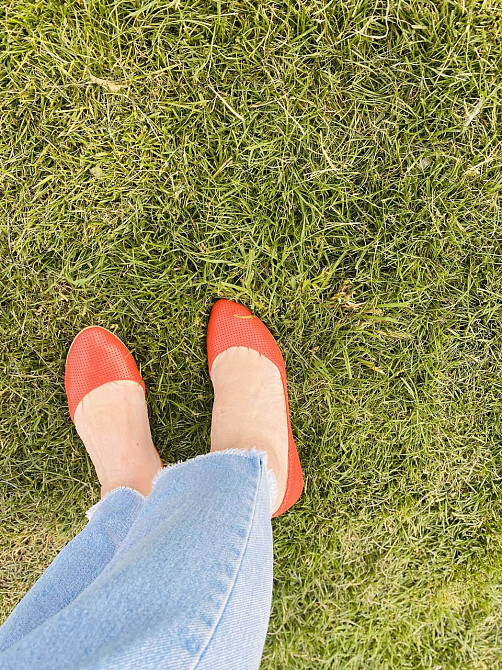 Valiente Балетки жіночі VALIENTE Шери червоні (весна-осінь, шкіра натуральна) (3453) лише 35р. Коломыя - изображение 2