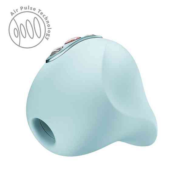 Вакуумний стимулятор Fun Factory Seduction Ice Blue, 11 режимів роботи, перезаряджуваний Sex Aura Київ