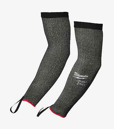 Нарукавник серый MILWAUKEE с сопротивлением порезам 5/E уровня, 40см Одесса