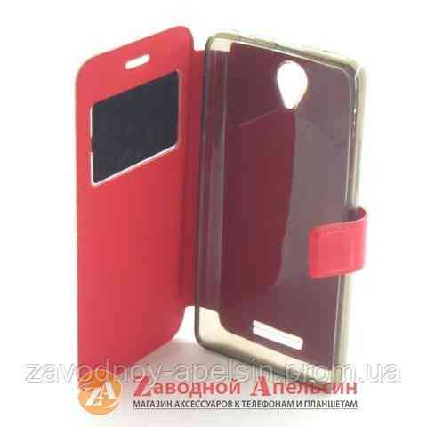 Чехол книжка Lenovo A5000 Smart Case red Одесса