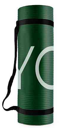 Килимок для йоги та фітнесу PowerPlay 4151 NBR Performance Mat Зелений (183x61x1.5) Луцьк