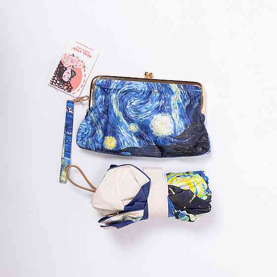 Зонт механический Ван Гога 