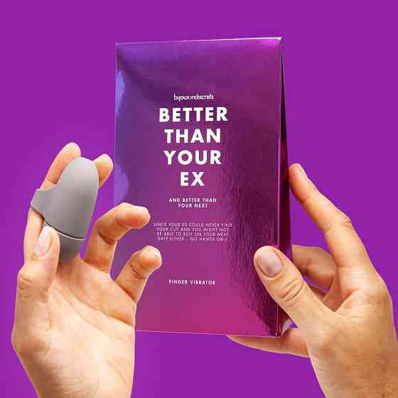 Вибратор на палец BETTER THAN YOUR EX Bijoux Indiscrets Sex Aura Киев
