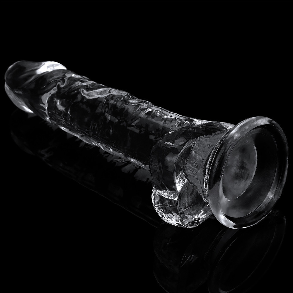 Фалоімітатор - Flawless Clear Dildo 7.5" Clear Sex Aura Київ - фото 3