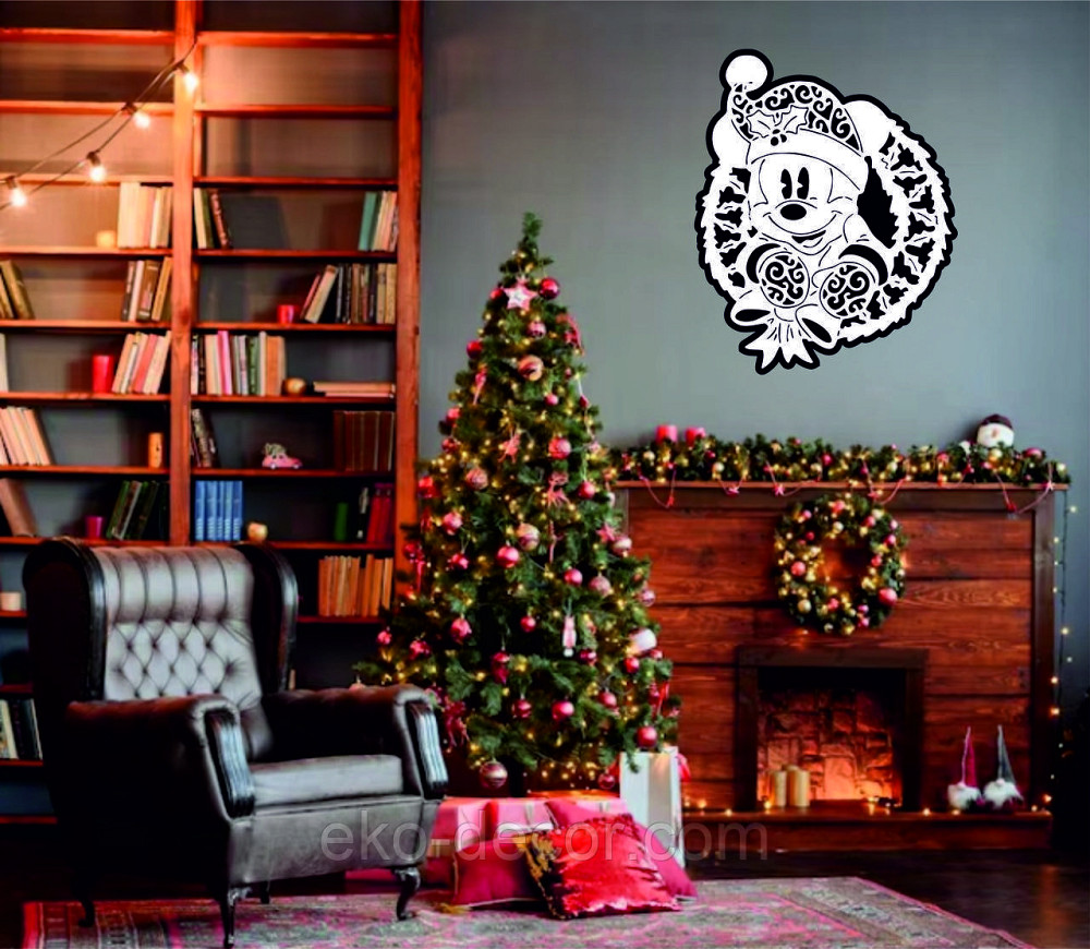 Декоративное настенное Панно «Микки Маус», Декор на стену 70*56 см Киев - изображение 5