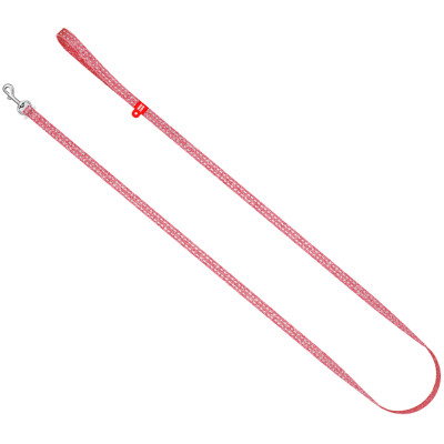 Повідок для котів WAUDOG Re-cotton світловідбивний XS 200х1 см червоний (16443) Вінниця - фото 2