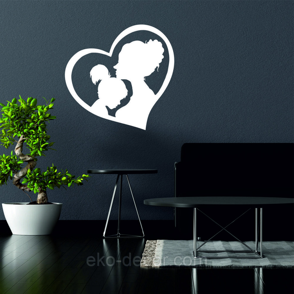 Декоративное настенное Панно «Мать и дитя», Декор на стену 90*86 см, Белый Киев - изображение 6