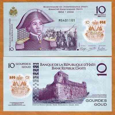 Гаїті / Гаити / Haiti 10 Gourde 2013 Pick 279 UNC (полімер) Полтава