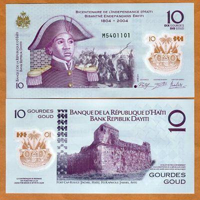Гаїті / Гаити / Haiti 10 Gourde 2013 Pick 279 UNC (полімер) Полтава - изображение 1