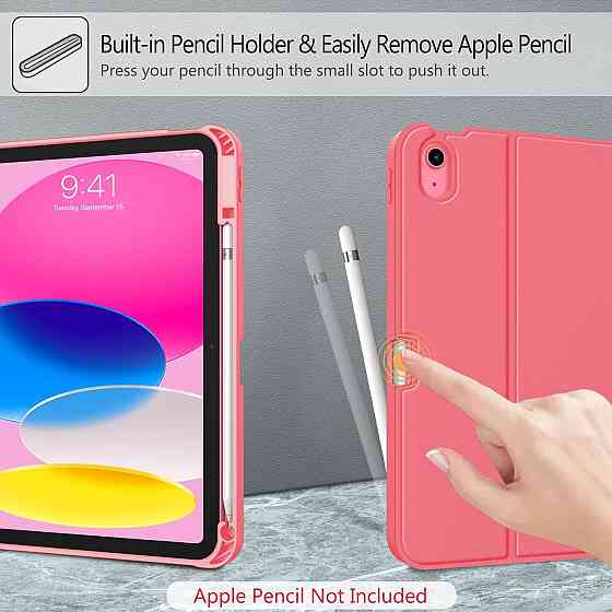 Чехол с клавиатурой iPad Air 11-inch(M2/M3/M4) 2024/ iPad Air 5 2022/Air 4 2020 10.9/iPad 4-го покол. 10.9 / iPad Pro 11 2018 Днепр