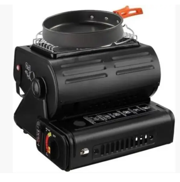 Газовий обігрівач-плита Портативний 2в1 Happy Hоme 1,3 кВт, 100 г/година 8223 пт Одеса - фото 1