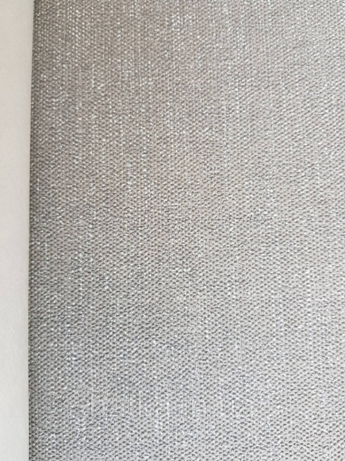 Обои виниловые на флизелине Marburg 31810 New modern однотонные серые под мешковину Киев - изображение 1