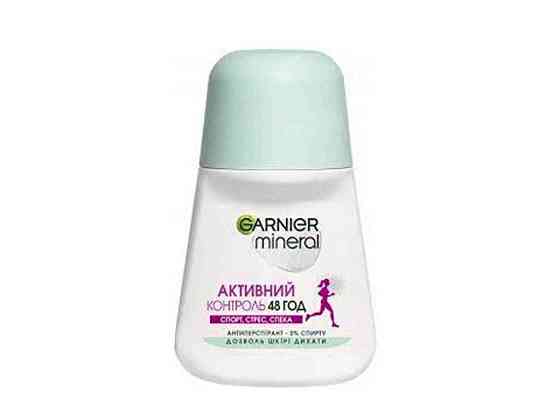 Дезодорант-антиперспірант Активний Контроль Спорт, Стрес 50мл ТМ Garnier   Solmir Київ