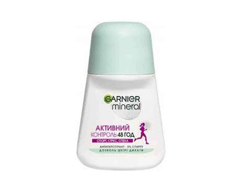 Дезодорант-антиперспірант Активний Контроль Спорт, Стрес 50мл ТМ Garnier   Solmir Київ - фото 1