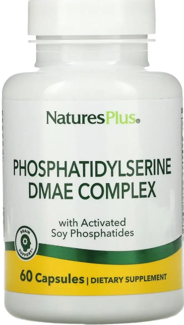 Фосфатидилсерин и ДМАЭ Nature's Plus Phosphatidylserine DMAE 60 капс Киев - изображение 1