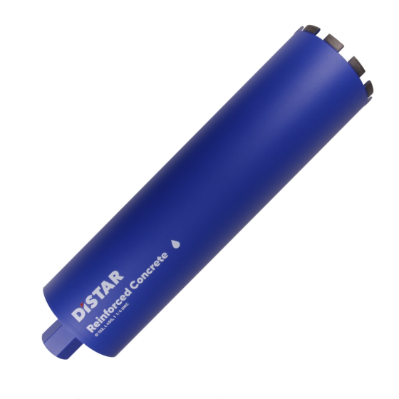 Профессиональное сверло алмазное Distar DDS-W 132x450x1 1/4 UNC Reinforced concrete (17903094092) Киев