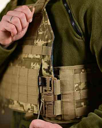 Плитоноска Plate Carrier 4 точки скидання пікселів ТР6530 Одеса