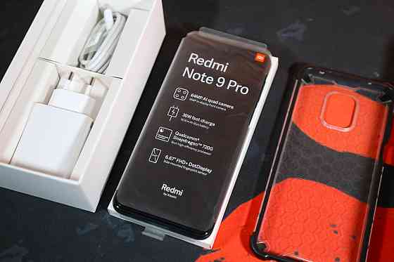 Xiaomi Redmi Note 9 Pro 6/128GB Tropical Green в отличном состоянии и полным комплектом Киев